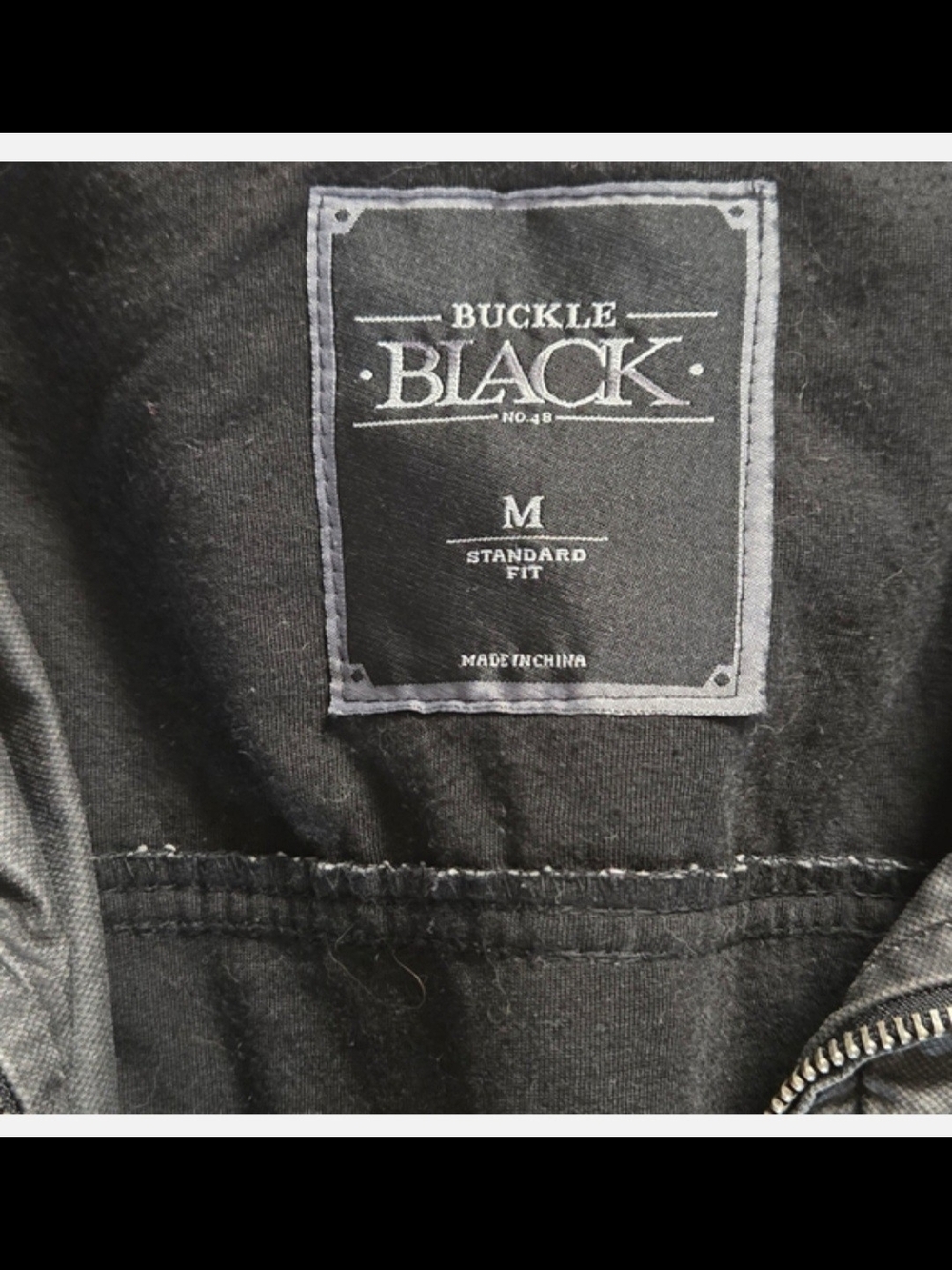 Men's Black BUCKLE Utility Jacket (Read Description) - Picture 2 of 5